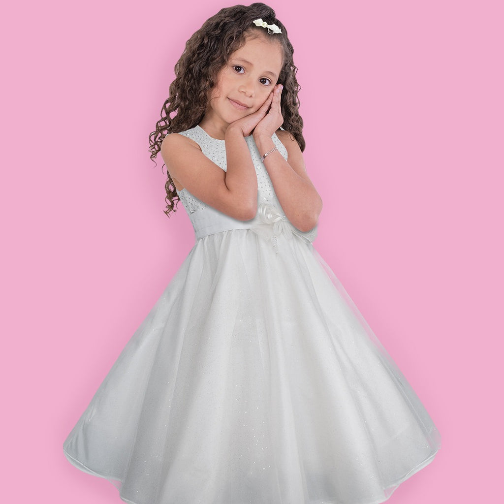 Vestido para niña Gerat blanco para Primera Comunión – Gerat Infants  Boutique
