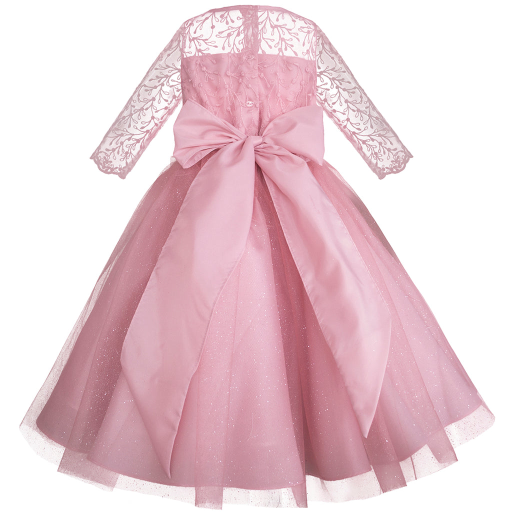 Zapatos para niña de fiesta color palo de rosa – Gerat Infants Boutique