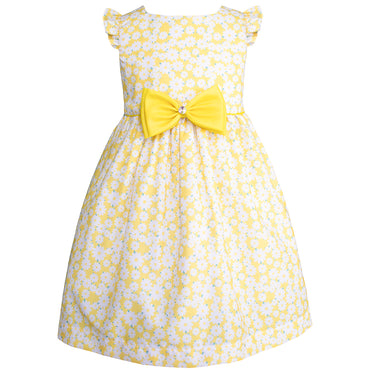 Conjunto de blusa y falda para niña color amarillo – Gerat Infants Boutique