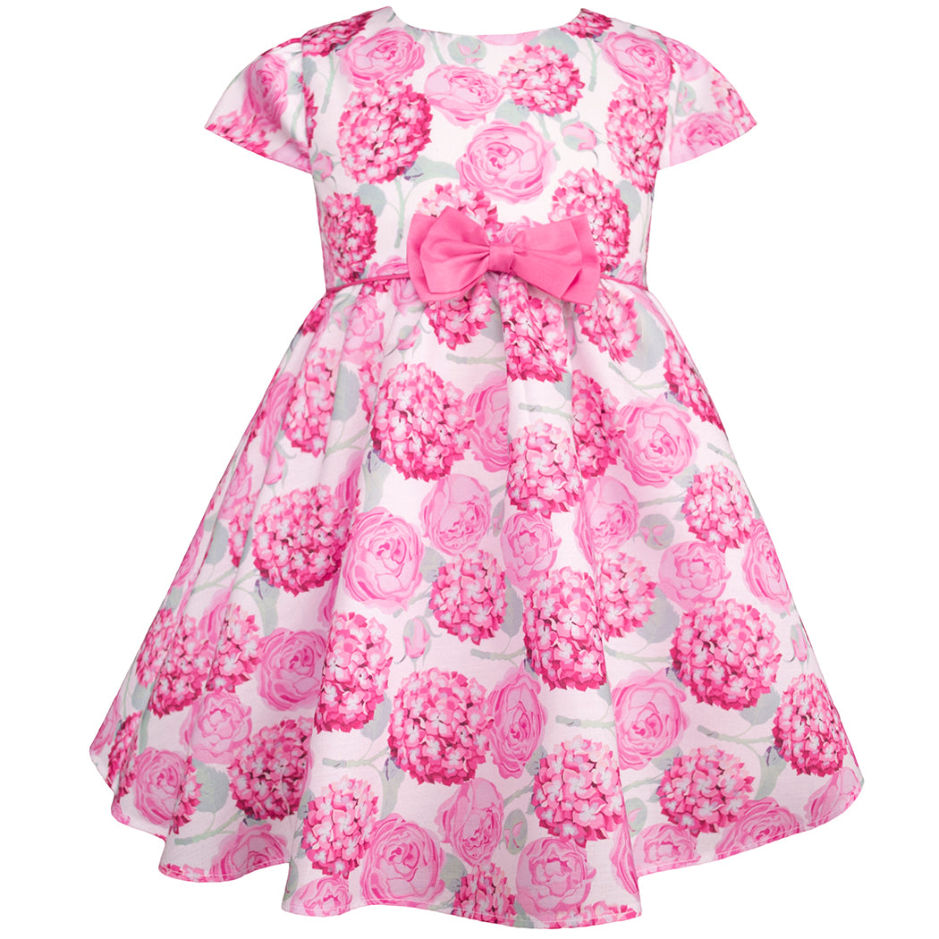 Vestido rosa fiusha para Bebés de Gerat