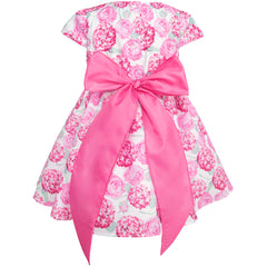 Vestido rosa fiusha para Bebés de Gerat