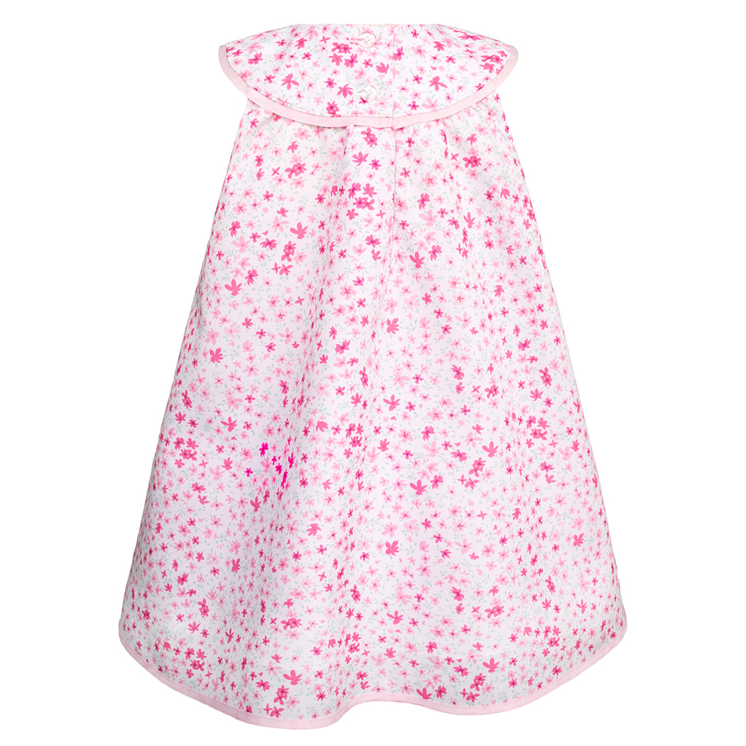 Vestido Floral para Bebé 12-18 Meses con Cuello Bordado | Gerat